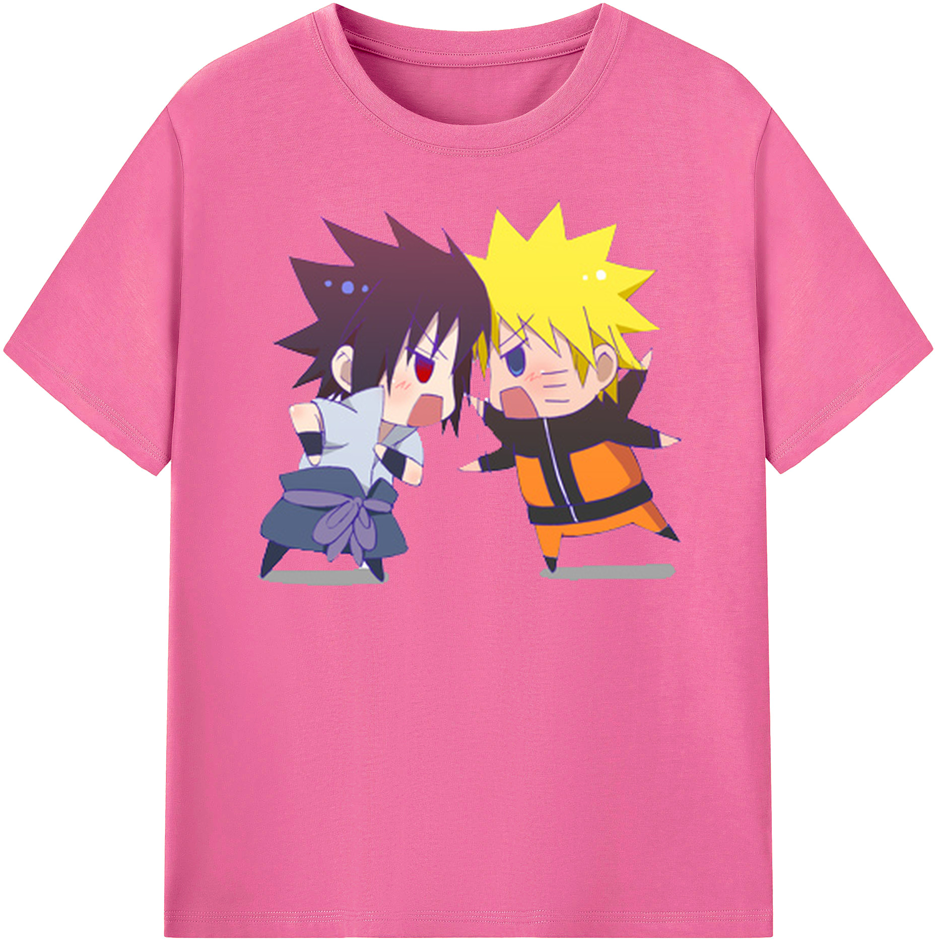 （画像用） NARUTO -ナルト- うずまき ナルト Uzumaki Naruto レディースカジュアルプリントTシャツ（綿100％）
